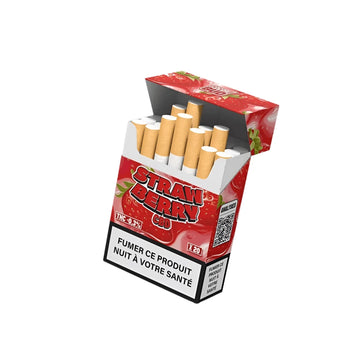 Cigarettes CBD Strawberry 10% CBD - THC <0,30% - Alternative Naturelle aux Cigarettes Traditionnelles