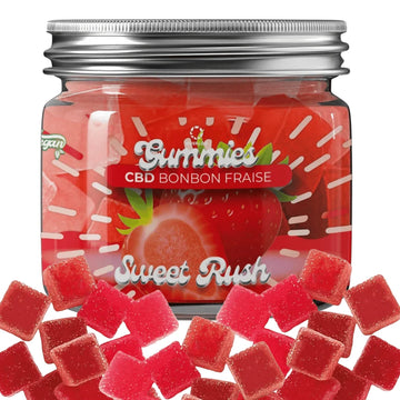Gummies CBD Confort goût Fraise - 10 mg CBD