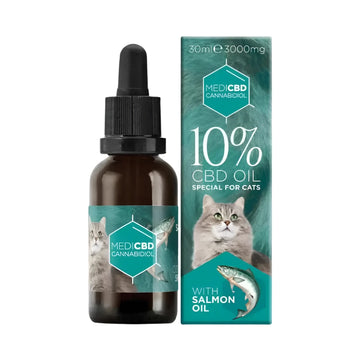 Huile CBD 10% CBD - THC <0,30% pour chats