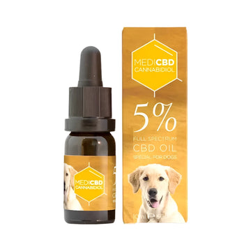Huile CBD - 5 % CBD - THC <0,30% pour Chiens