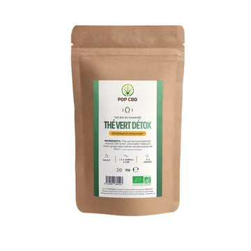 Thé CBD Bio Détox - 35g - 22% CBD - THC < 0,30%