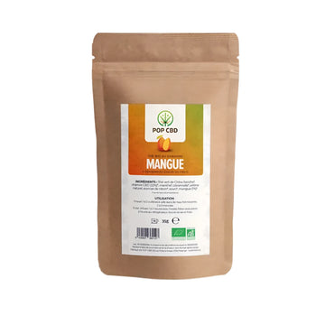 Thé CBD bio mangue - 35 g - 22% CBD - THC <0,30%
