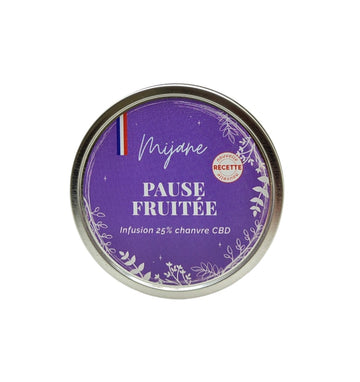 Tisane Pause Fruitée - 31g - 25% CBD - THC <0,30%