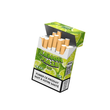 Cigarettes CBD Lemon Haze 10% CBD - THC <0,30% - Alternative Naturelle aux Cigarettes Traditionnelles