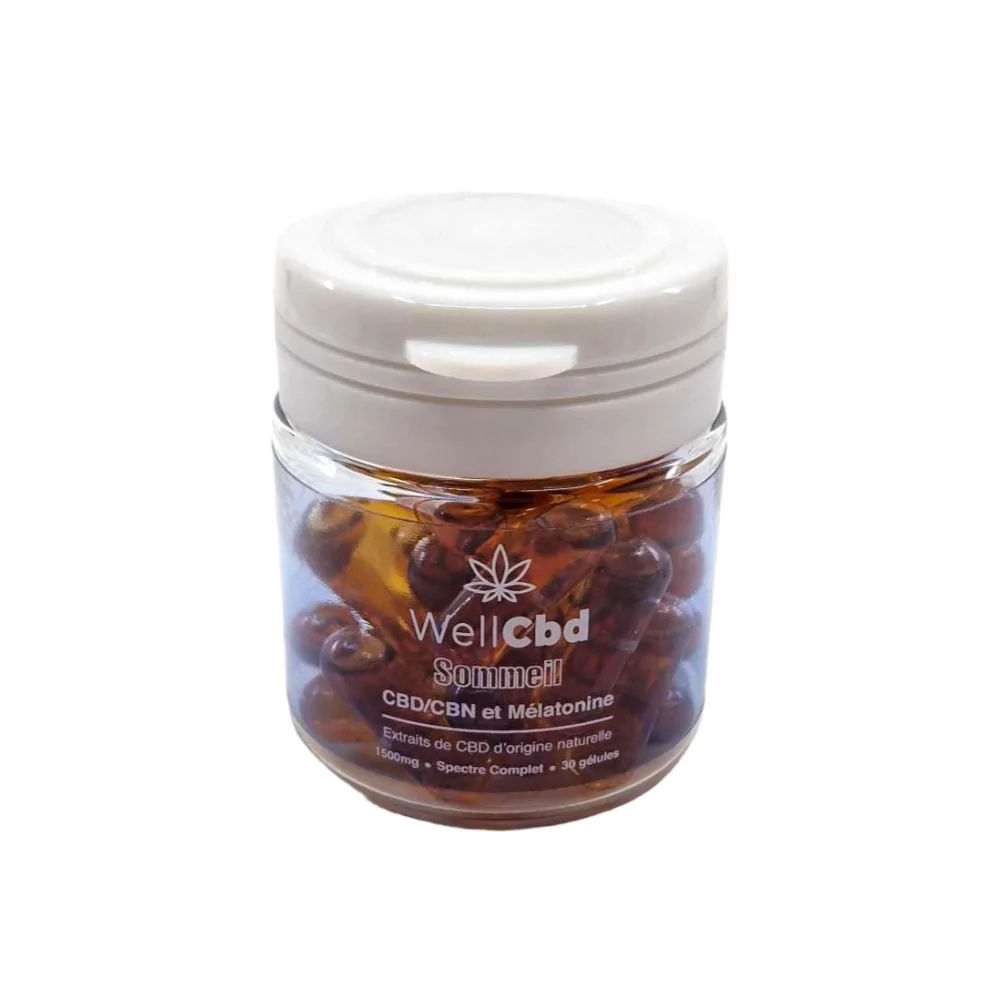 Gélules CBD Sommeil - 3,85% CBD - 3,85% CBN