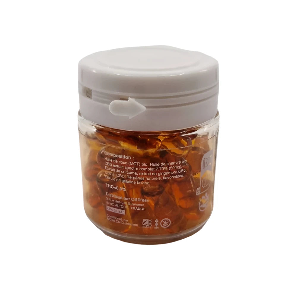 Gélules CBD Articulations - 50 mg CBD par gélule