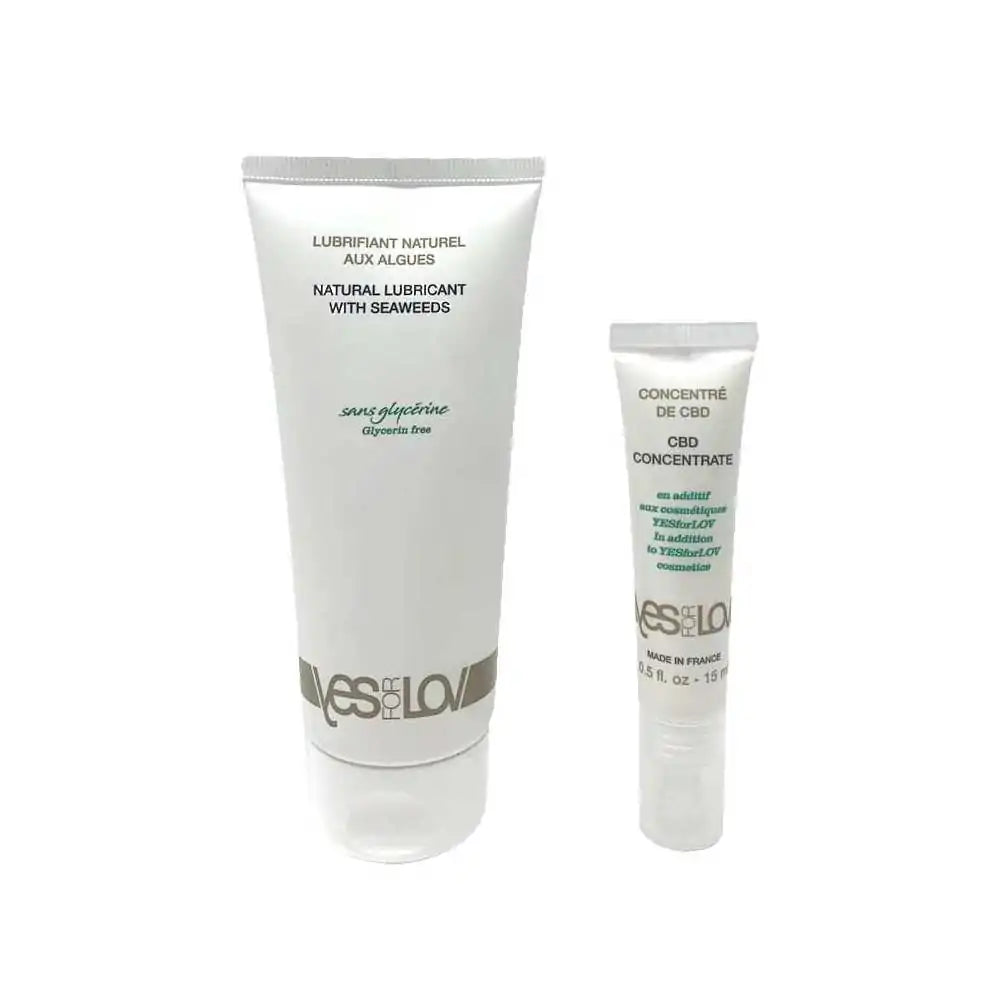 Lubrifiant algues & concentré de CBD 100 ml