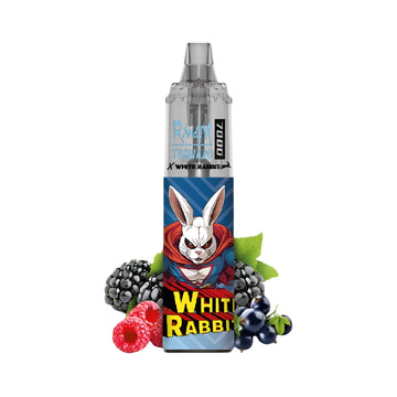 Puff Tornado 7000 Fraise - Myrtille - Framboise - e-liquide 50-50 PG-VG - 2% de nicotine